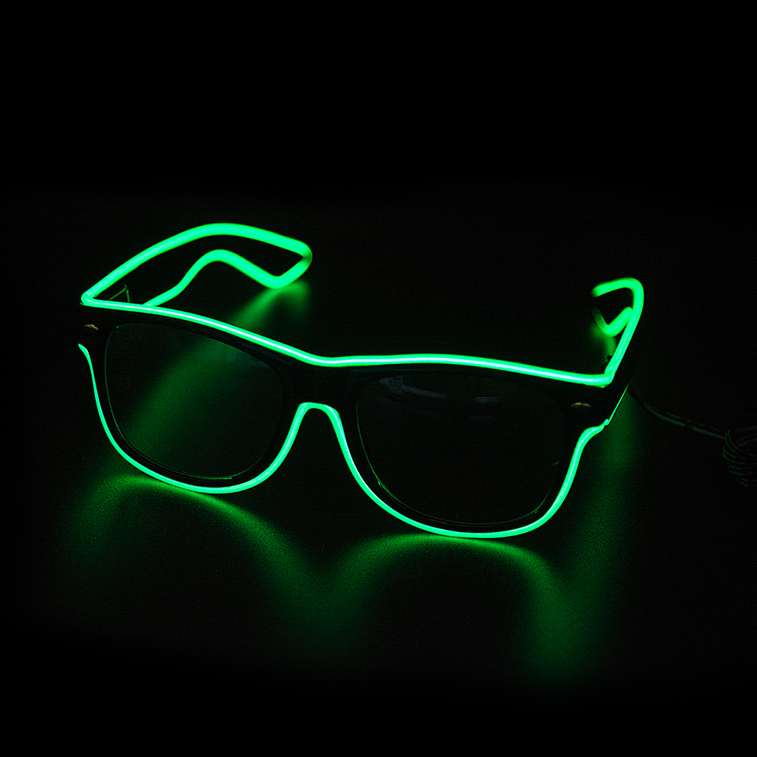 NONOR Led 안경 Uni네온 파티 깜박이 안경 참신 선물 글로우 선글라스 밝은 빛 용품